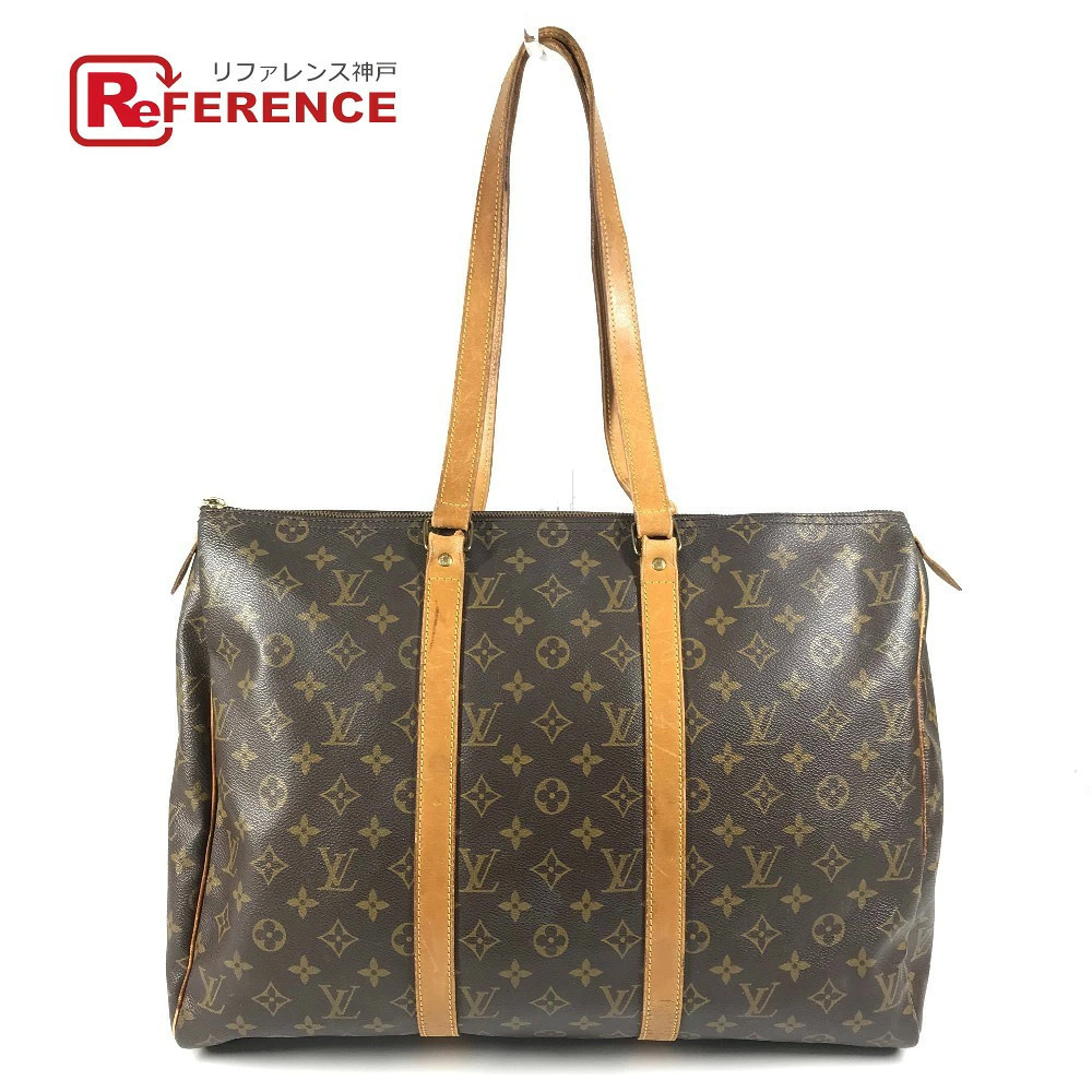 Louis Vuitton Monogram Flanerie Bag Shoulder Tote Canvas Brown